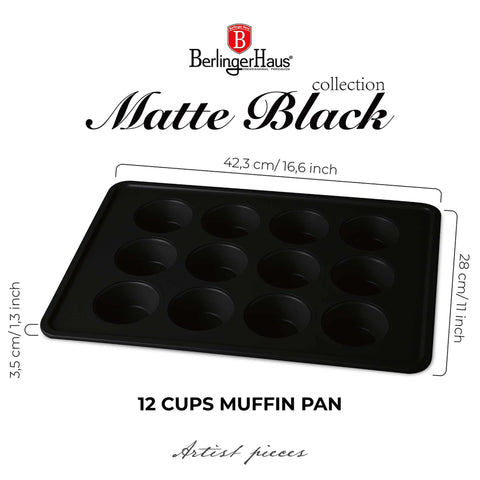 Molde para muffins de 12 tazas