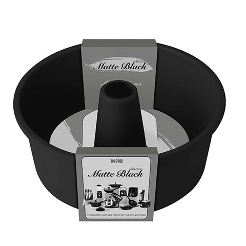  BH/7882,BH/8629,Molde Bundt 25cm,Negro Mate,utensilios para hornear,molde Bundt,horneado,pasteles