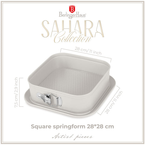 Square springform pan 28x28cm