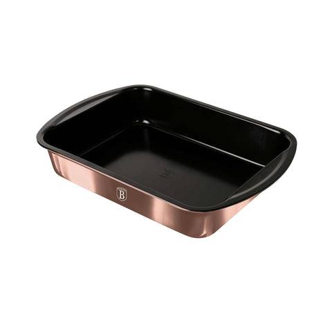 BH/7896,BH/7896N,BH/6469,BH/6469SW, Asador rectangular 35x27cm, Oro rosa, Utensilios para hornear, Asador rectangular a., Asador rectangular, Asador, Horneado, Bandeja para asar