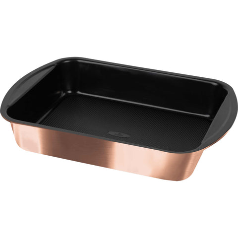 BH/7896, RENEW, BH/7896N,BH/6469,BH/6469SW, Asador rectangular 35x27cm, oro rosa, utensilios para hornear - asador rectangular, asador rectangular, asador, utensilios para hornear, hornear