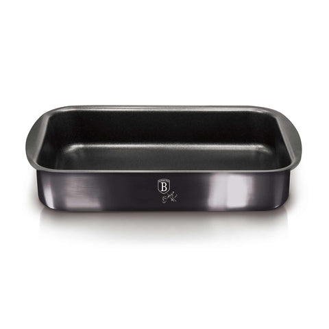  BH/7899,BH/1823,BH/1823A, Asador rectangular 40x28,5cm,Gris oscuro,utensilios para hornear,asador rectangular a.,asador rectangular,asador,hornear,Bandeja para asar