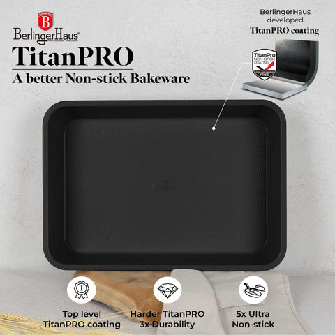  BH/7902, Asador rectangular 40x28cm, Verde mate, Utensilios para hornear, Asador rectangular b., Asador rectangular, Asador, Hornear, Bandeja para asar