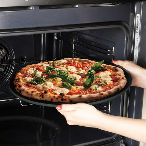  BH/7924, Molde para pizza de 36 cm, Verde mate, Utensilios para hornear, Molde para pizza, Utensilios para hornear moldes para pizza, Horneado