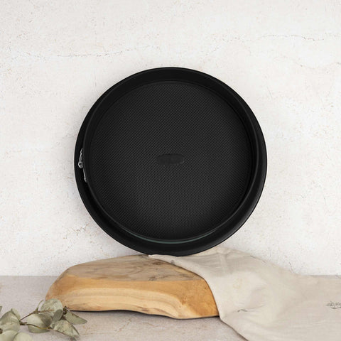  BH/7936, Molde desmontable redondo 26x6,8cm, Verde mate, utensilios para hornear, molde desmontable redondo, molde desmontable redondo, pastel, horneado, acoplamiento, molde desmontable