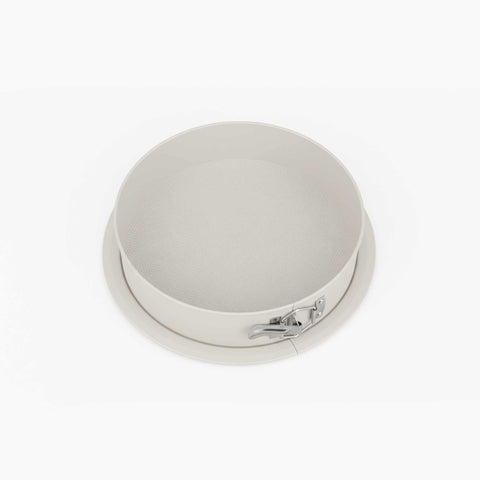  BH/7938, Molde desmontable redondo 26x6,8cm, Crema Mate, utensilios para hornear, molde desmontable redondo, molde desmontable redondo, pastel, horneado, acoplamiento, molde desmontable