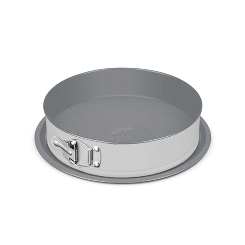  BH/7939, Molde desmontable redondo 26x6,8cm, Gris mate, utensilios para hornear, molde desmontable redondo, molde desmontable redondo, pastel, horneado, acoplamiento, molde desmontable