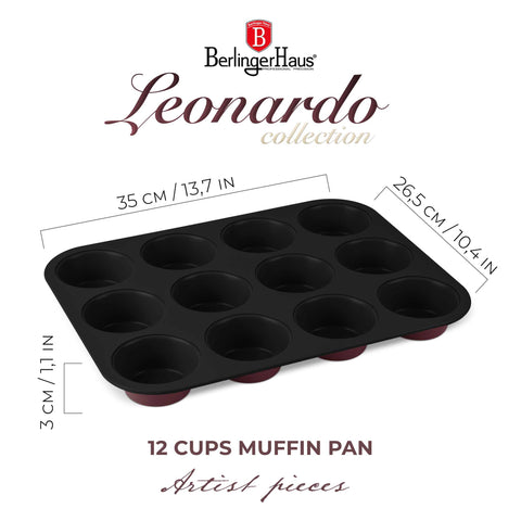 Molde Para Muffins De 12 Tazas, Imagen conceptual