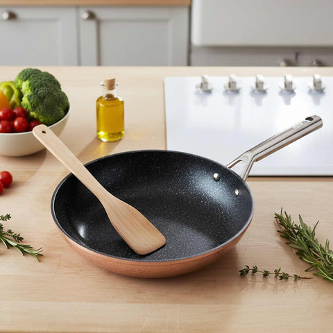  BH/8017, Sartén 32cm, Cobre, Sartén 32 cm, Sartén, Sartén, Utensilios de cocina, Cocina, Sartenes