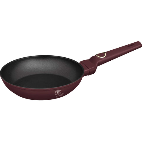 sartén, sartén, batería de cocina, cocinar,sartén 20 cm,burdeos mate,NUEVO,BH/8022