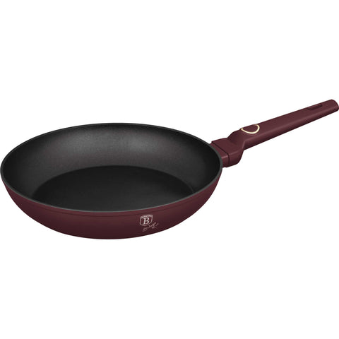 sartén, sartén, batería de cocina, cocinar,sartén 28 cm,burdeos mate,NUEVO,BH/8024