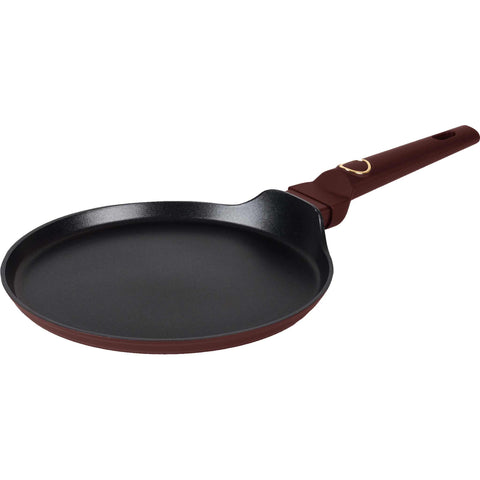 Sartén para panqueques, utensilios de cocina, cocinar,sartén para panqueques de 25 cm,burdeos mate,NUEVO,BH/8025