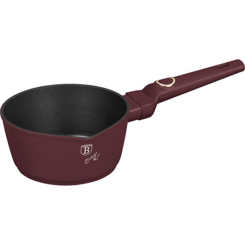 cacerola, utensilios de cocina, cocinar,cacerola de 16 cm a.,burdeos mate,NUEVO,BH/8027