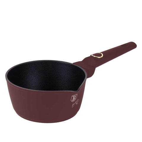 cacerola, utensilios de cocina, cocinar,cacerola de 16 cm a.,burdeos mate,NUEVO,BH/8027