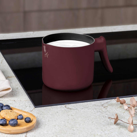  BH/8045, Lechera 1,2L, Burdeos Mate, Lechera, Calientaleche, Ollas y Cazuelas