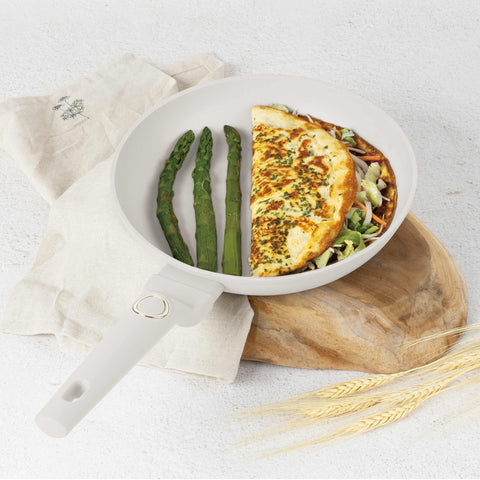  BH/8053, Sartén 24cm, Crema Mate, Sartén 24 cm, Sartén, Sartén, Batería de cocina, Cocina, Sartenes