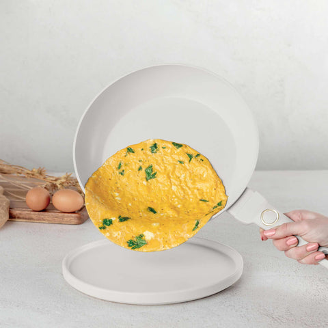  BH/8054, Sartén 28cm, Crema Mate, Sartén 28 cm, Sartén, Sartén, Batería de cocina, Cocina, Sartenes