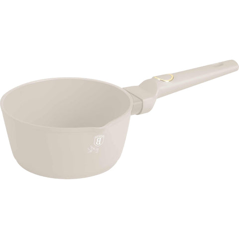  BH/8057, NUEVO, Cacerola 16cm, crema mate, cacerola 16 cm, cacerola, batería de cocina, cocinar