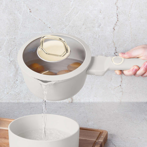  BH/8058, Cacerola con tapa 16cm, Crema Mate, Cacerola 16 cm b., Cacerola, Cacerola con tapa, Batería de cocina, Cocina, Ollas y cazuelas, Cacerola