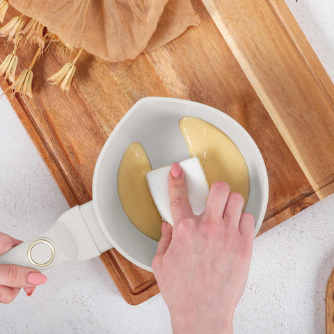  BH/8058, Cacerola con tapa 16cm, Crema Mate, Cacerola 16 cm b., Cacerola, Cacerola con tapa, Batería de cocina, Cocina, Ollas y cazuelas, Cacerola