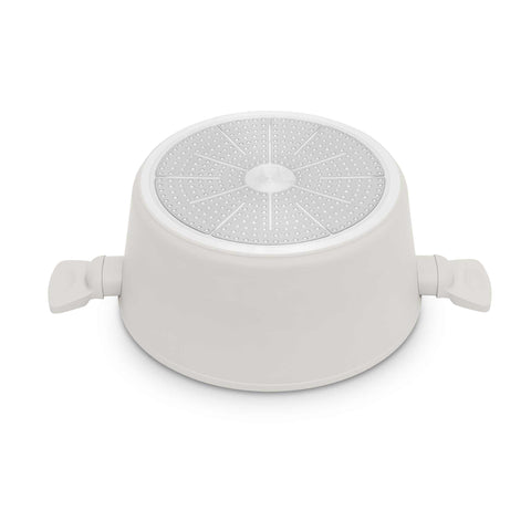 BH/8072N,BH/8072,Cacerola con tapa 28cm,Crema mate,cacerola 28 cm,cacerola,olla,cacerola con tapa,utensilios de cocina,cocina,Ollas y cazuelas