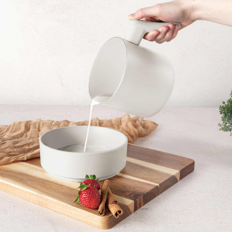  BH/8075, Lechera 1,2L, Crema Mate, Lechera, Calienta Leche, Ollas y Cazuelas