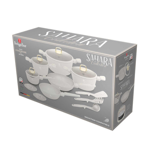  BH/8081, BH/8081N, BH/8081NN, juego de utensilios de cocina de 15 piezas, crema mate, juego de utensilios de cocina de 15 piezas, juego de utensilios de cocina, ollas, juego de ollas, ollas y sartenes, juego de ollas y sartenes, juego, herramientas de cocina, cocina, utensilios de cocina, ollas y cazuelas