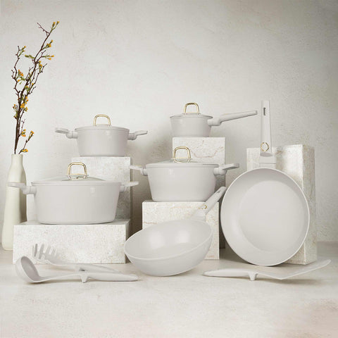  BH/8081N,BH/8081,BH/8081NN, juego de utensilios de cocina de 15 piezas, crema mate, juego de utensilios de cocina de 15 piezas, juego de utensilios de cocina, ollas, juego de ollas, ollas y sartenes, juego de ollas y sartenes, juego, herramientas de cocina, cocina, utensilios de cocina, ollas y cazuelas