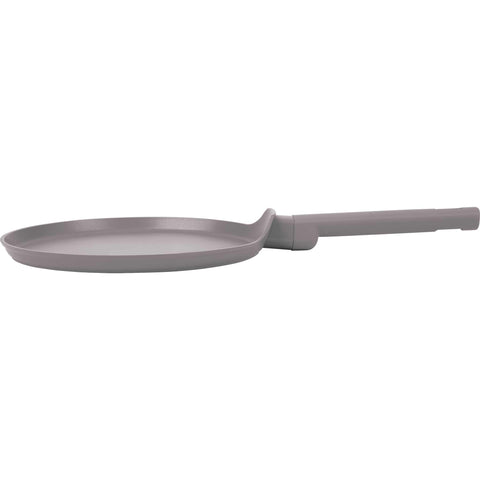 sartén para panqueques, utensilios de cocina, cocinar, sartén para panqueques de 25 cm, gris topo mate, NUEVO, BH/8085