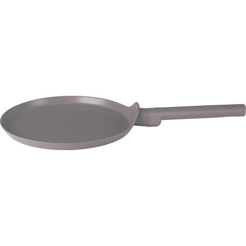 sartén para panqueques, utensilios de cocina, cocinar, sartén para panqueques de 25 cm, gris topo mate, NUEVO, BH/8085