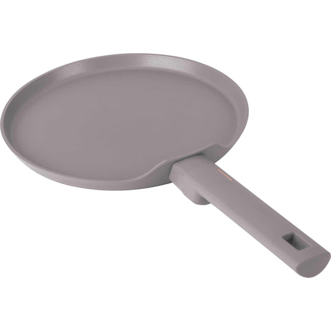 sartén para panqueques, utensilios de cocina, cocinar, sartén para panqueques de 25 cm, gris topo mate, NUEVO, BH/8085