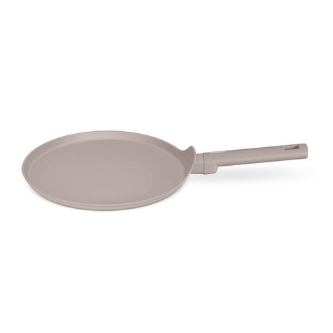  BH/8086, Sartén para panqueques de 28 cm, color topo mate, sartén para panqueques de 28 cm, sartén para panqueques, utensilios de cocina, cocina, sartenes, sartén para crepes/panqueques