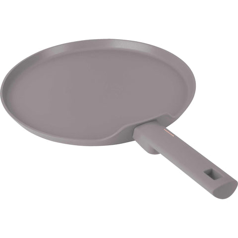 sartén para panqueques, utensilios de cocina, cocinar, sartén para panqueques de 25 cm, gris topo mate, NUEVO, BH/8086