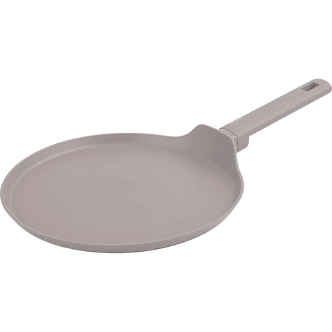 sartén para panqueques, utensilios de cocina, cocinar, sartén para panqueques de 25 cm, gris topo mate, NUEVO, BH/8086