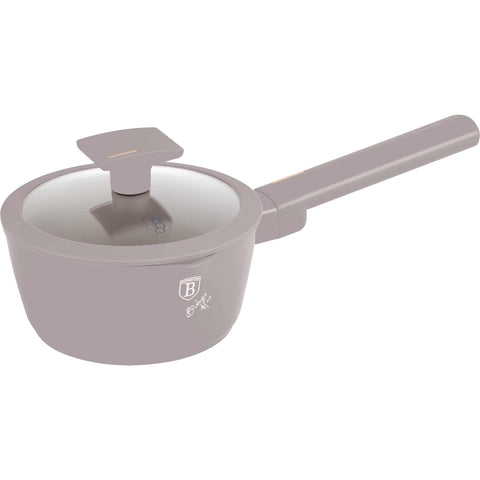 cacerola, cacerola con tapa, batería de cocina, cocinar,cacerola de 16 cm,topo mate,NUEVO,BH/8088