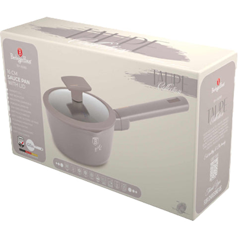  BH/8088, Cacerola con tapa 16cm, Topo mate, Cacerola 16 cm b., Cacerola, Cacerola con tapa, Batería de cocina, Cocina, Ollas y cazuelas, Cacerola