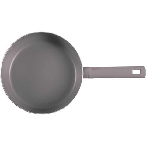 sartén, sartén abatible, sartén, utensilios de cocina, cocinar, sartén abatible de 26 cm, gris topo mate, NUEVO, BH/8089