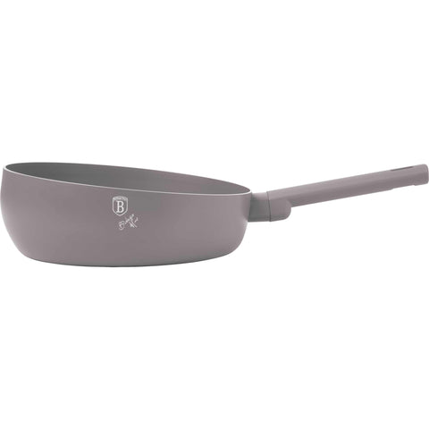 sartén, sartén abatible, sartén, utensilios de cocina, cocinar, sartén abatible de 26 cm, gris topo mate, NUEVO, BH/8089