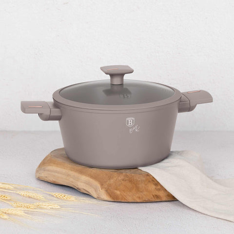BH/8101,BH/8101N,Cacerola con tapa 24cm,Topo mate,cacerola 24 cm,cacerola,olla,cacerola con tapa,batería de cocina,cocina,ollas y cazuelas