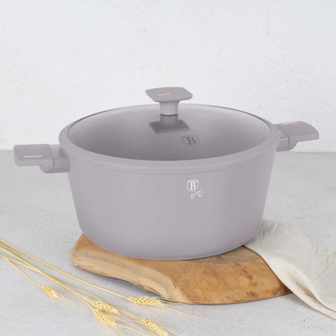  BH/8103, Cacerola con tapa 30cm, Topo mate, Cacerola 30 cm, Cacerola, Olla, Cacerola con tapa, Batería de cocina, Cocina, Ollas y cazuelas