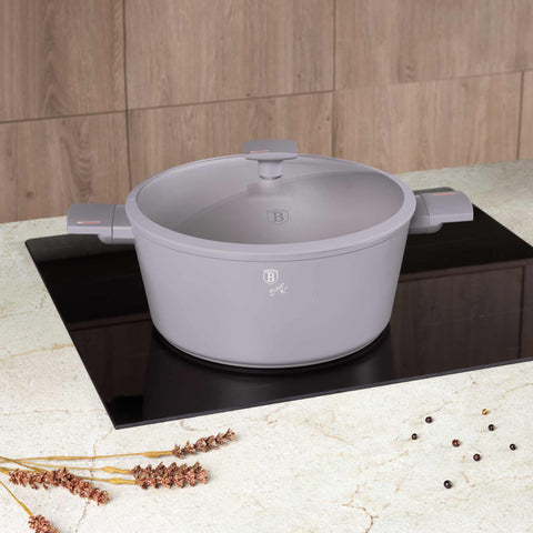  BH/8103, Cacerola con tapa 30cm, Topo mate, Cacerola 30 cm, Cacerola, Olla, Cacerola con tapa, Batería de cocina, Cocina, Ollas y cazuelas