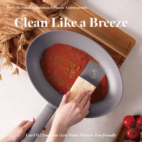  BH/8104, Sartén para pescado 35x25cm, Taupe mate, sartén para pescado, sartén para parrilla, sartén, sartén, Sartenes