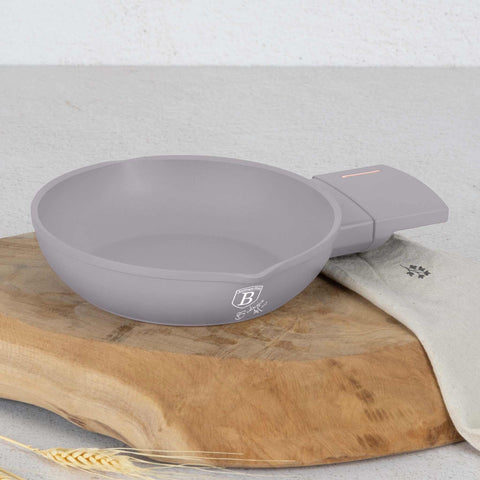 BH/8106, Mini sartén 16 cm, Taupe mate, mini sartén 16 cm, mini sartén, sartén, utensilios de cocina, cocina