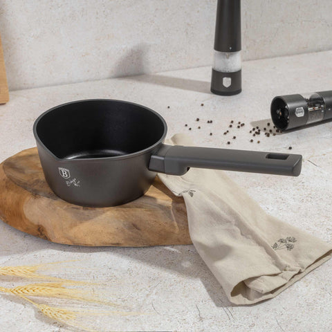 BH/8117, Cacerola 16cm, Antracita Mate, Cacerola 16 cm a., Cacerola, Batería de cocina, Cocina, Ollas y cazuelas, Cacerola