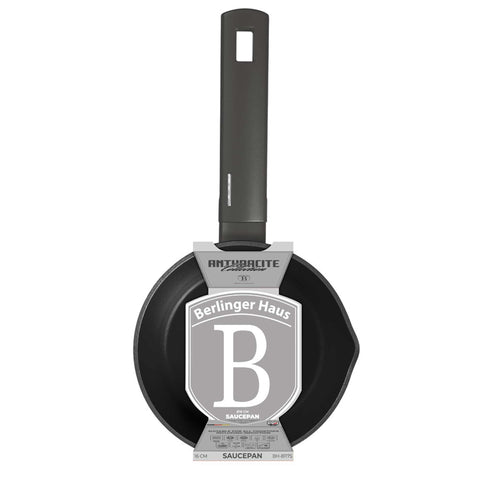 BH/8117, Cacerola 16cm, Antracita Mate, Cacerola 16 cm a., Cacerola, Batería de cocina, Cocina, Ollas y cazuelas, Cacerola