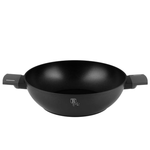  BH/8125, Wok con tapa 30cm, Antracita Mate, Wok 30 cm con tapa, Wok, Wok con tapa, Batería de cocina, Cocinar, Sartenes