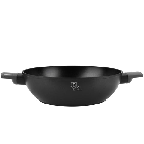 wok, wok con tapa, batería de cocina, cocinar,wok 30 cm con tapa,antracita mate,NUEVO,BH/8125