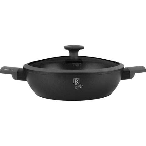  BH/8128,BL-3975,Olla baja con tapa 28cm,Antracita mate,Olla baja 28 cm,Olla baja,Olla baja con tapa,Olla,Batería de cocina,Cocina,Ollas y cazuelas