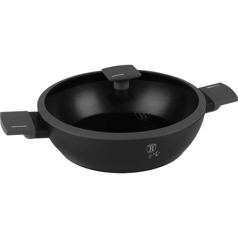  BH/8128,BL-3975,Olla baja con tapa 28cm,Antracita mate,Olla baja 28 cm,Olla baja,Olla baja con tapa,Olla,Batería de cocina,Cocina,Ollas y cazuelas