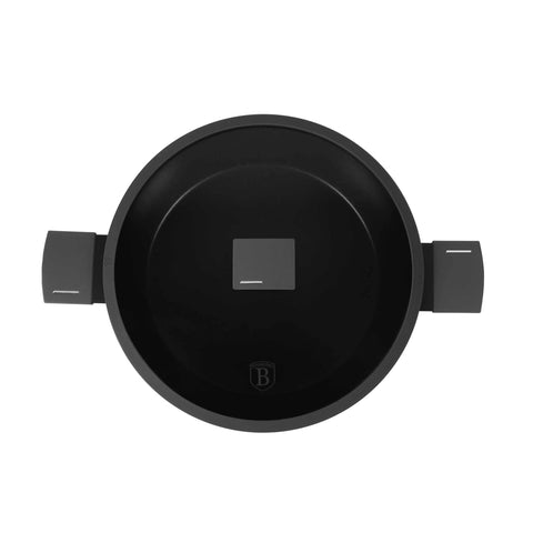 BH/8129, Olla baja con tapa 30cm, Antracita mate, Olla baja 30 cm, Olla baja, Olla baja con tapa, Olla, Batería de cocina, Cocina, Ollas y cazuelas